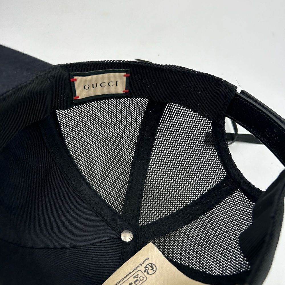 Unisex Gucci embroidered baseball cap size extra small adjustable made in Italy - Picture 6 of 8
